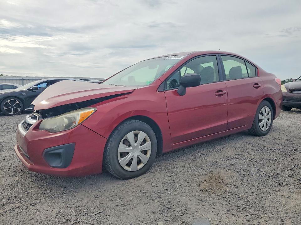 2014 Subaru VIN JF1GJAA66EH025701 COPART salvage auction — FRONT END, Va - Cert Of Title - Salvage, sold $750 on 2026-07-22 (photo 1)