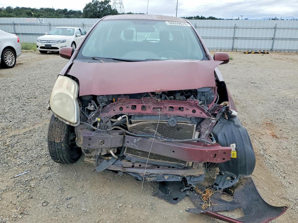 2010 Toyota Yaris VIN JTDKT4K39A5294498 COPART salvage auction — FRONT END, Ca - Acq Bos - Post Sale - Salvage, sold $525 on 2026-07-10 (photo 5)