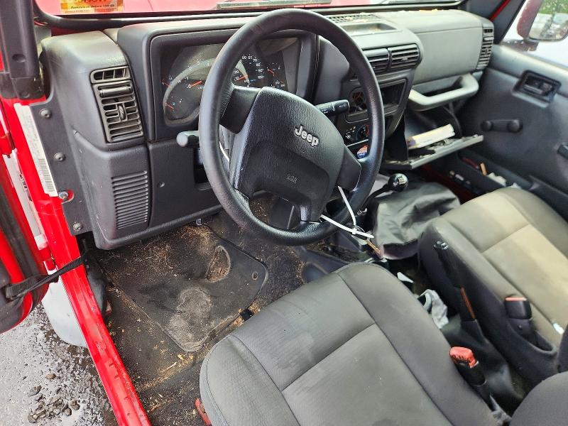 2006 Jeep Wrangler / VIN 1J4FA29136P754468 COPART salvage auction — MINOR DENT/SCRATCHES, Nj - Certificate Of Title, sold $450 on 2026-07-09 (photo 8)