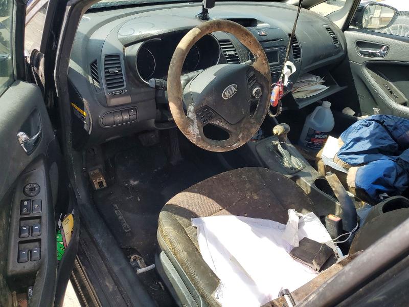 2014 Kia Forte VIN KNAFX4A61E5076933 COPART salvage auction — WATER/FLOOD, Ca - Certificate Of Title, sold $500 on 2026-07-02 (photo 8)