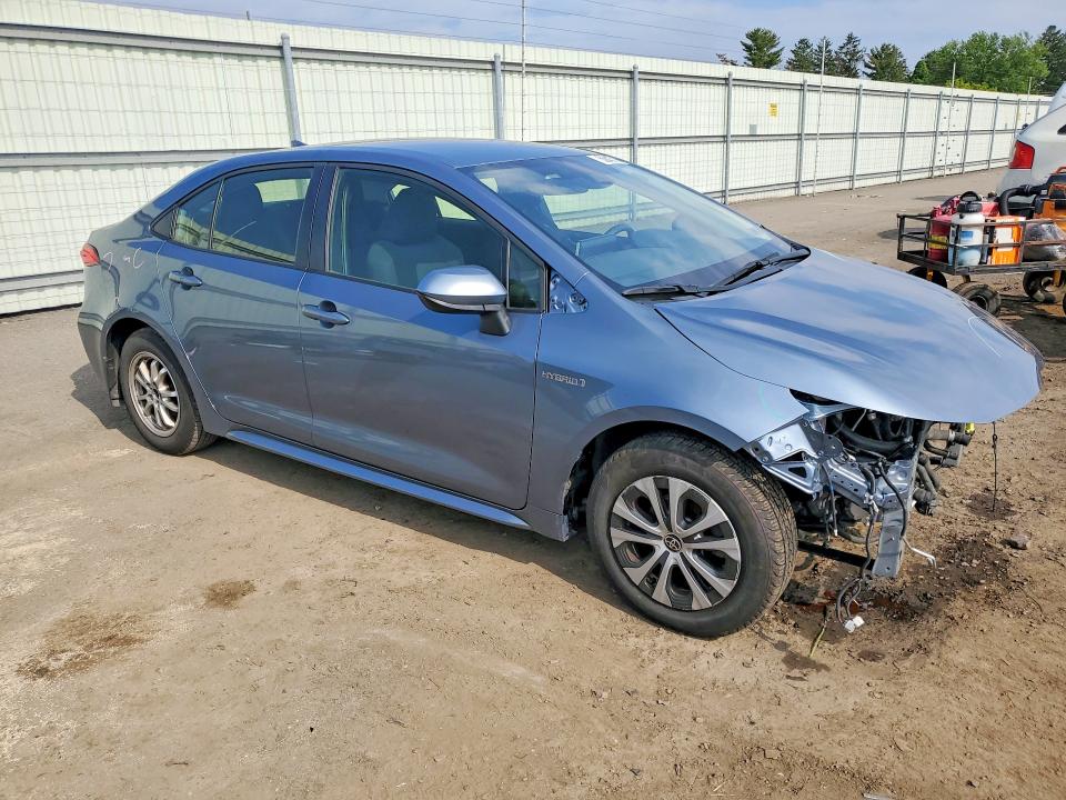 2021 Toyota Corolla VIN JTDEAMDE9MJ013085 COPART salvage auction — FRONT END, Pa - Certificate Of Salvage, sold $4,900 on 2026-07-10 (photo 4)