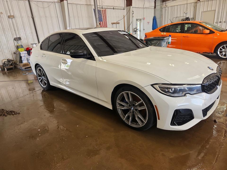 2020 BMW M3 VIN WBA5U9C06LAF54801 COPART salvage auction — UNDERCARRIAGE, Wi - Cert Of Title-Claim Paid, sold $10,600 on 2026-08-17 (photo 4)