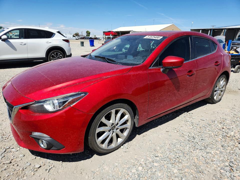 2016 Mazda 3 VIN JM1BM1N36G1339694 COPART salvage auction — FRONT END, Co - Public - Salvage Title, sold $1,350 on 2026-07-28 (photo 1)
