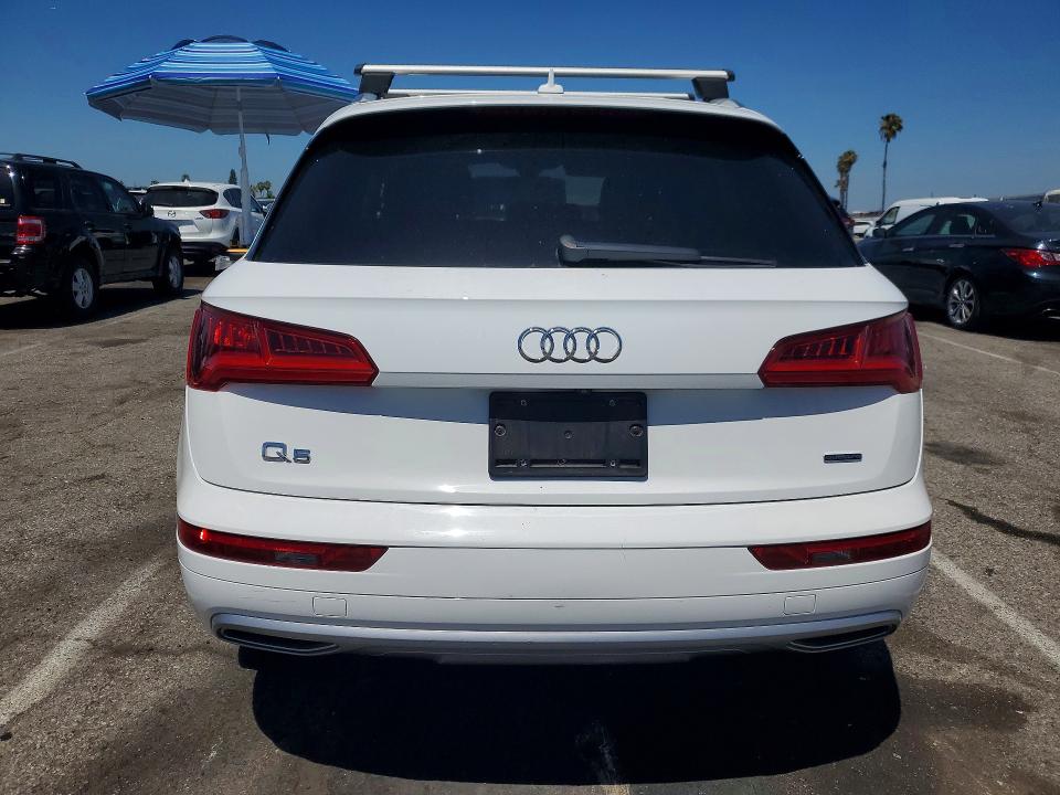 2019 Audi Q5 VIN WA1ANAFY0K2116874 COPART salvage auction — SIDE, CA - SALVAGE CERTIFICATE, sold $6,300 on 2026-07-28 (photo 6)