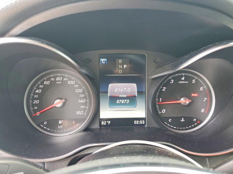 2019 Mercedes-benz Glc VIN WDC0G4JB5KV138636 COPART salvage auction — FRONT END, Al - Cert Of Title-Salvage Title, sold $8,400 on 2026-07-16 (photo 9)