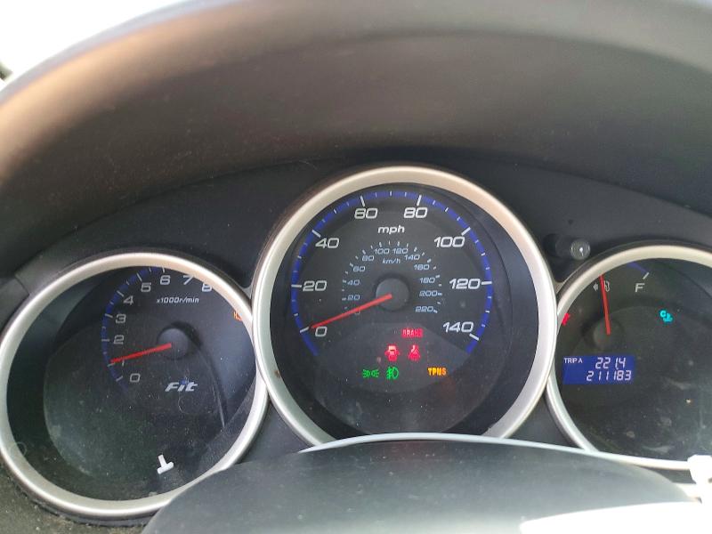 2008 Honda Fit VIN JHMGD376X8S034430 COPART salvage auction — FRONT END, Va - Cert Of Title - Salvage, sold $225 on 2026-07-31 (photo 9)