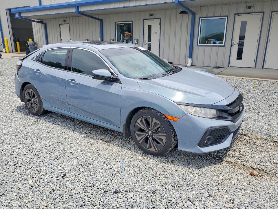 2017 Honda Civic VIN SHHFK7H51HU224211 COPART salvage auction — REAR END, Nc - Salvage Certificate Of Title, sold $2,100 on 2026-07-30 (photo 4)