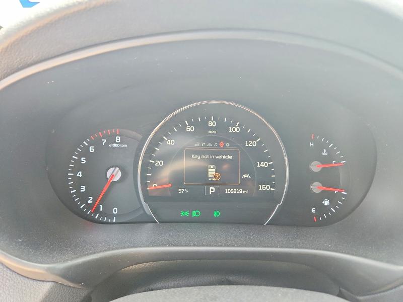 2016 Kia VIN 5XYPK4A5XGG146937 COPART salvage auction — REAR END, Tx - Salvage Vehicle Title, sold $3,800 on 2026-07-02 (photo 9)