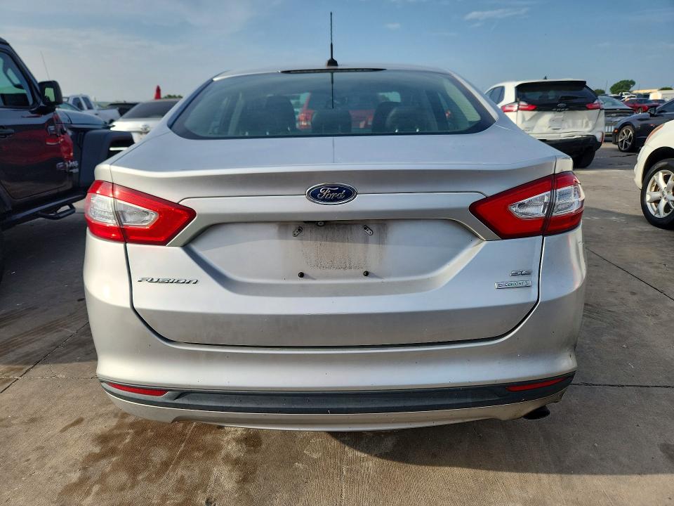 2014 Ford Fusion VIN 1FA6P0HD7E5379270 COPART salvage auction — SIDE, Tx - Salvage Vehicle Title, sold $1,250 on 2026-07-09 (photo 6)
