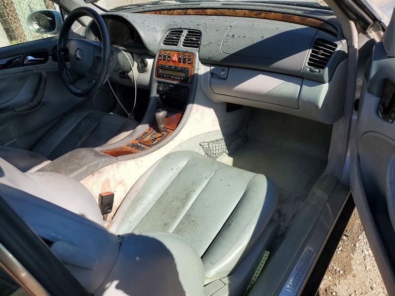 1999 Mercedes-benz Clk-class VIN WDBLK65G2XT027059 COPART salvage auction — MINOR DENT/SCRATCHES, Ca - Salvage Certificate, sold $225 on 2026-07-13 (photo 8)