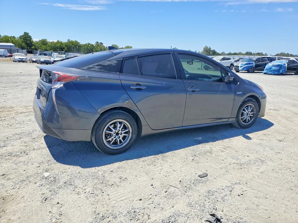 2016 Toyota Prius VIN JTDKBRFU4G3014171 COPART salvage auction — MINOR DENT/SCRATCHES, Ca - Salvage Certificate, sold $2,800 on 2026-07-16 (photo 3)