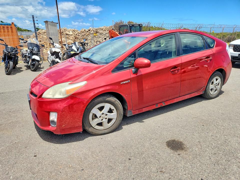 2010 Toyota Prius VIN JTDKN3DU5A0003552 COPART salvage auction — WATER/FLOOD, HI - BILL OF SALE - PARTS ONLY, sold $1 on 2026-07-20 (photo 1)