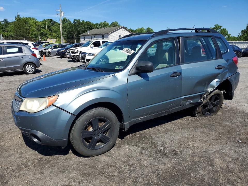 2013 Subaru Forester VIN JF2SHABC1DH427159 COPART salvage auction — SIDE, Pa - Certificate Of Salvage, sold $800 on 2026-07-23 (photo 1)