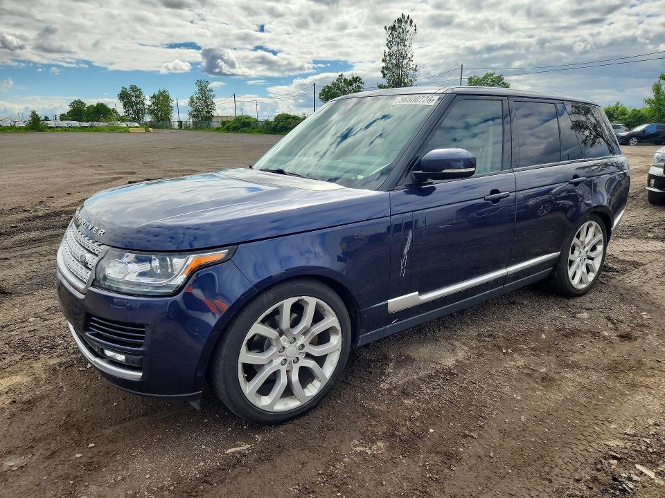 2015 Land rover RANGE ROVER VIN SALGS2VF8FA217888 COPART salvage auction — MINOR DENT/SCRATCHES, Qc - Gravement Accidente, sold $4,450 on 2026-07-07 (photo 1)