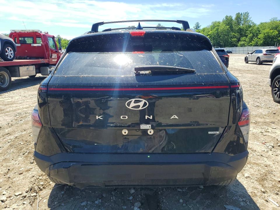 2024 Hyundai Kona VIN KM8HBCAB0RU137066 COPART salvage auction — FRONT END, Ma - Cert Of Title-Salvage, sold $100 on 2026-07-23 (photo 6)