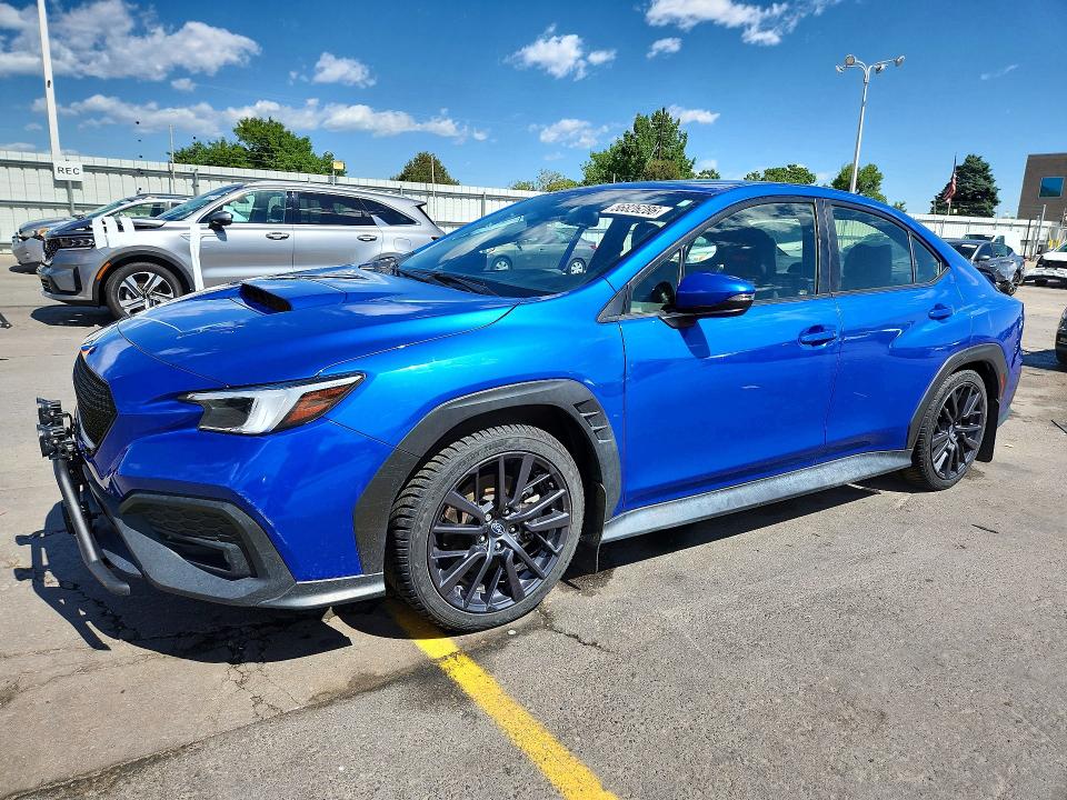 2022 Subaru Wrx VIN JF1VBAL60N9023647 COPART salvage auction — SIDE, CO - PUBLIC - SALVAGE TITLE, sold $1,100 on 2026-07-27 (photo 1)