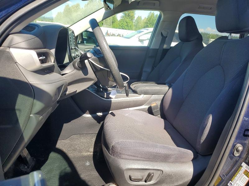 2021 Toyota VIN 5TDCZRBH2MS559210 COPART salvage auction — FRONT END, WA - BILL OF SALE, sold $60 on 2026-07-27 (photo 7)