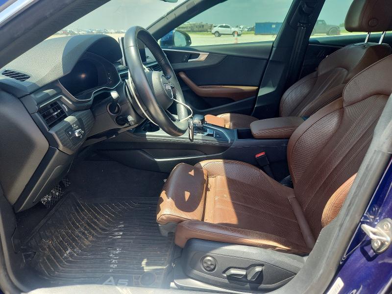 2018 Audi VIN WAUENCF58JA117216 COPART salvage auction — HAIL, Tx - Certificate Of Title, sold $8,300 on 2026-07-23 (photo 7)