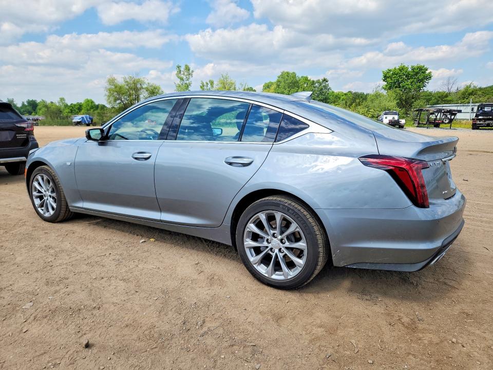 2024 Cadillac Ct5 VIN 1G6DT5RK2R0101468 COPART salvage auction — HAIL, Oh - Cert Of Title-Salvage, sold $15,300 on 2026-07-02 (photo 2)
