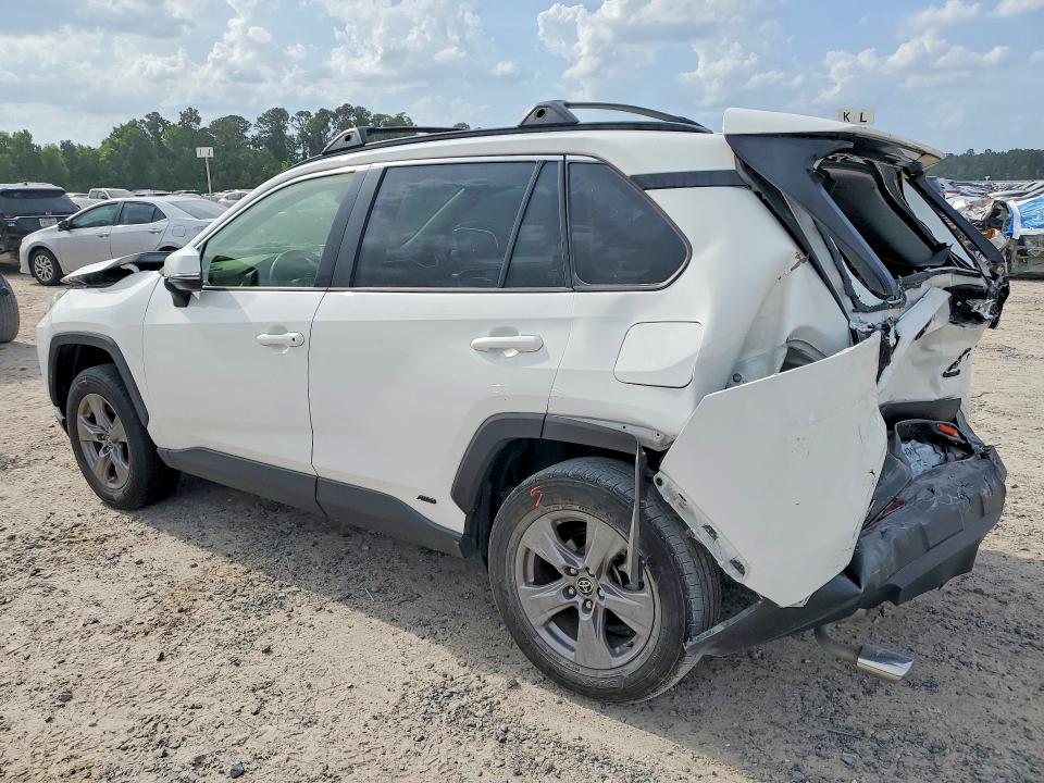 2024 Toyota Rav 4 VIN JTMRWRFV1RD246137 COPART salvage auction — REAR END, Tx - Salvage Vehicle Title, sold $8,000 on 2026-07-24 (photo 2)