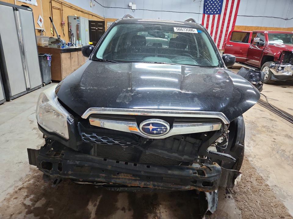 2014 Subaru Forester VIN JF2SJAEC8EH466803 COPART salvage auction — FRONT END, Mi - Certificate Of Title, sold $60 on 2026-07-29 (photo 5)