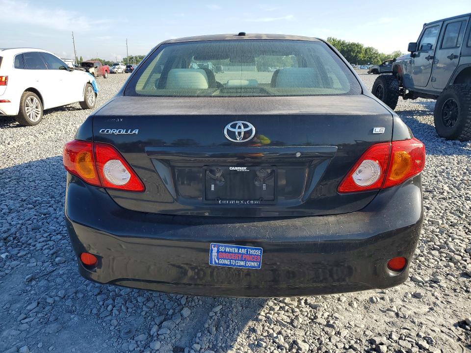 2009 Toyota Corolla VIN JTDBL40E099092738 COPART salvage auction — FRONT END, Fl - Cert Of Title Slvg Rebuildable, sold $2,650 on 2026-07-07 (photo 6)