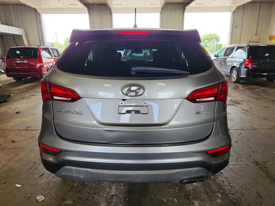 2018 Hyundai Santa fe VIN 5XYZT3LB6JG556547 COPART salvage auction — NORMAL WEAR, Il - Certificate Of Title (P), sold $4,400 on 2026-07-29 (photo 6)