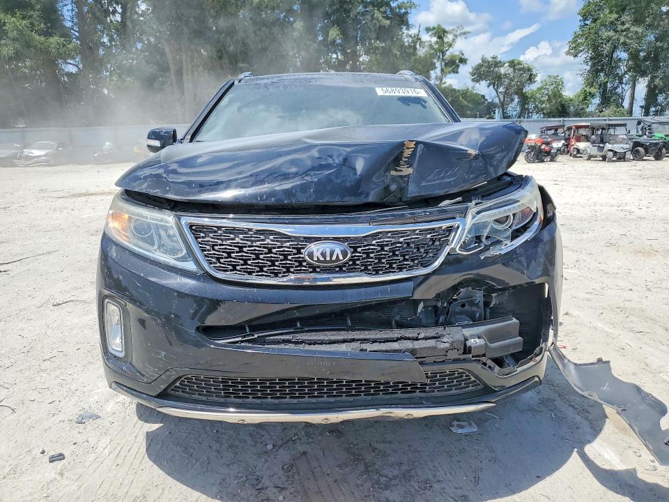 2014 Kia VIN 5XYKW4A7XEG498266 COPART salvage auction — FRONT END, Fl - Cert Of Title Slvg Rebuildable, sold $2,350 on 2026-07-14 (photo 5)