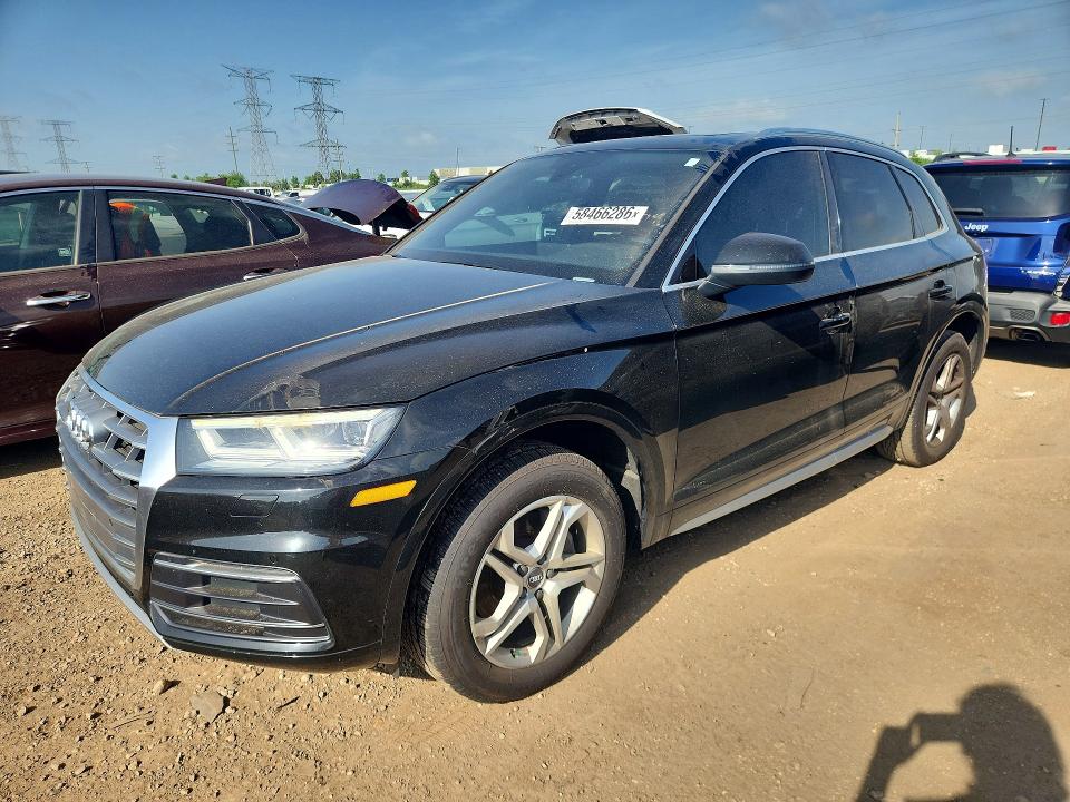 2018 Audi Q5 VIN WA1BNAFY4J2051157 COPART salvage auction — MECHANICAL, Il - Salvage Certificate, sold $850 on 2026-07-21 (photo 1)