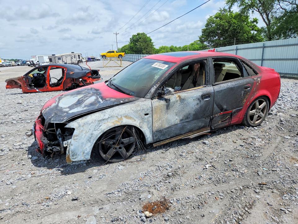 2005 Audi VIN WAULT68EX5A110091 COPART salvage auction — BURN, Tn - Salvage Certificate, sold $150 on 2026-07-06 (photo 1)