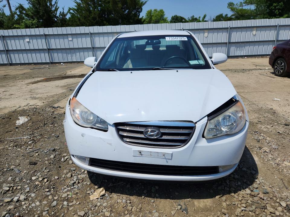 2007 Hyundai Elantra VIN KMHDU46D77U212562 COPART salvage auction — FRONT END, NY - MV-907A SALVAGE CERTIFICATE, sold $450 on 2026-07-15 (photo 5)