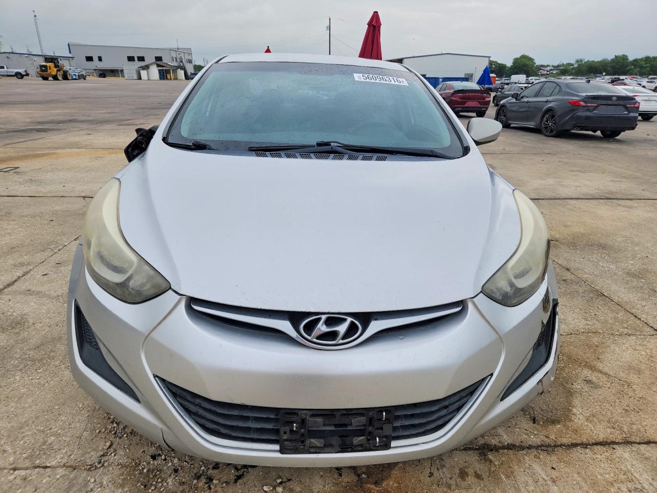 2016 Hyundai Elantra VIN 5NPDH4AE3GH750646 COPART salvage auction — Side, AZ - CERT OF TITLE - SALVAGE, sold $1,800 on 2026-07-09 (photo 5)