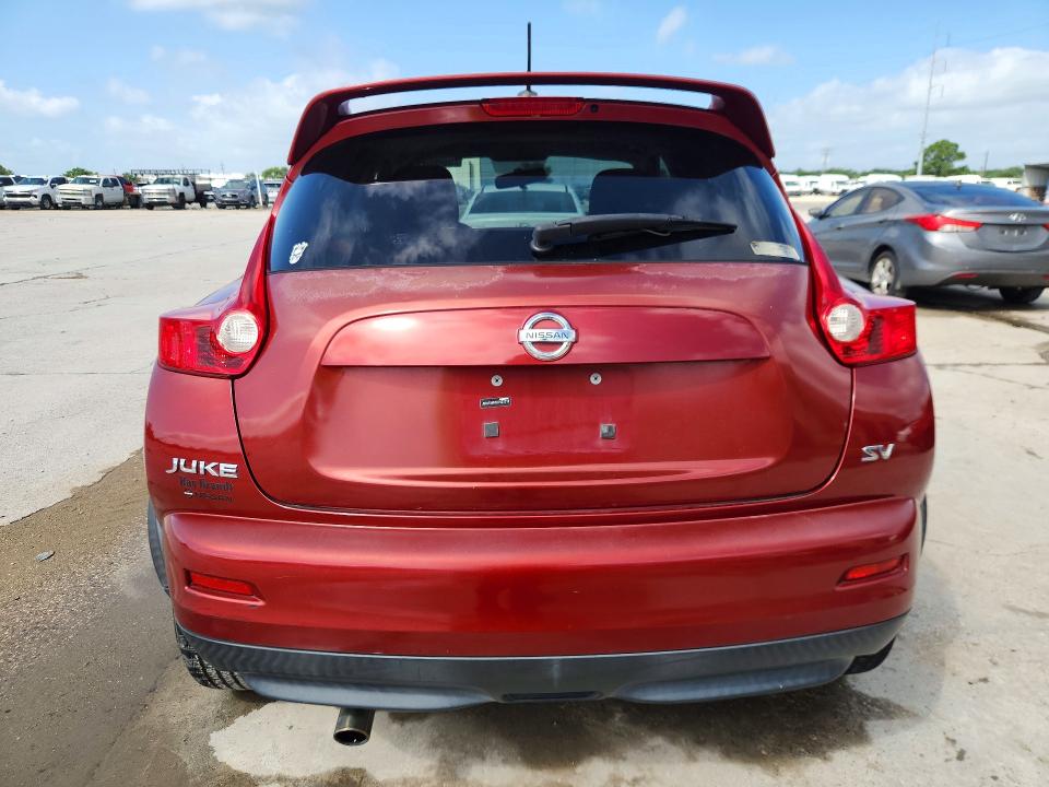 2011 Nissan Juke VIN JN8AF5MRXBT023218 COPART salvage auction — FRONT END, La - Cert Of Title-Salvage, sold $1,950 on 2026-07-29 (photo 6)