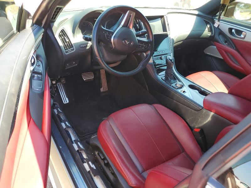 2019 Infiniti Q60 VIN JN1FV7EL2KM440632 COPART salvage auction — FRONT END, Nc - Salvage Certificate Of Title, sold $1,600 on 2026-07-27 (photo 8)