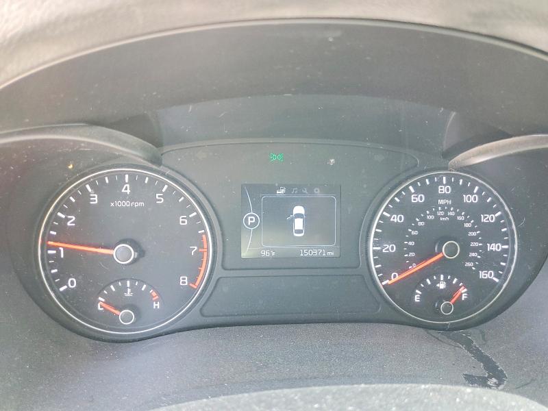 2018 Kia Optima VIN 5XXGT4L38JG229920 COPART salvage auction — HAIL, Co - Certificate Of Title, sold $2,450 on 2026-07-21 (photo 9)