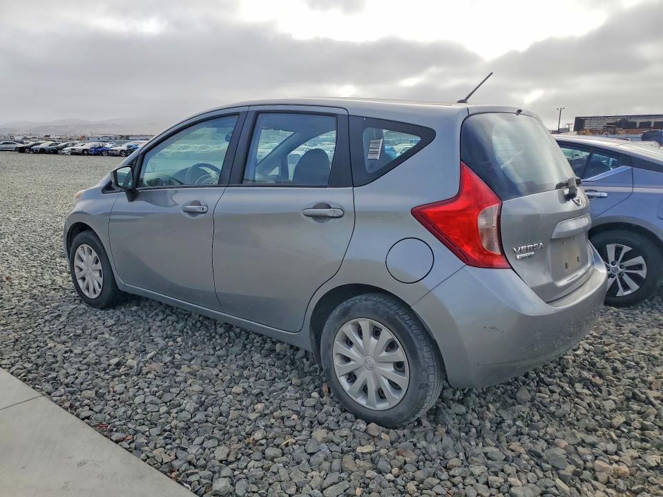 2015 Nissan Versa VIN 3N1CE2CP3FL421907 COPART salvage auction — MINOR DENT/SCRATCHES, Ca - Dis/Dlr/Exp App For Dup Clean (P), sold $575 on 2026-07-09 (photo 2)
