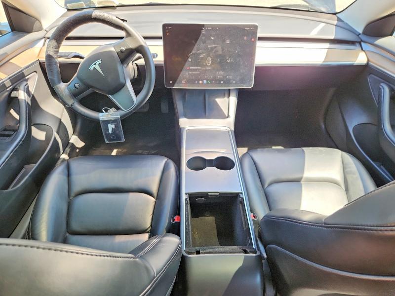 2022 Tesla Model 3 VIN 5YJ3E1EB9NF289354 COPART salvage auction — UNDERCARRIAGE, NY - CERTIFICATE OF TITLE, sold $13,000 on 2026-07-08 (photo 8)