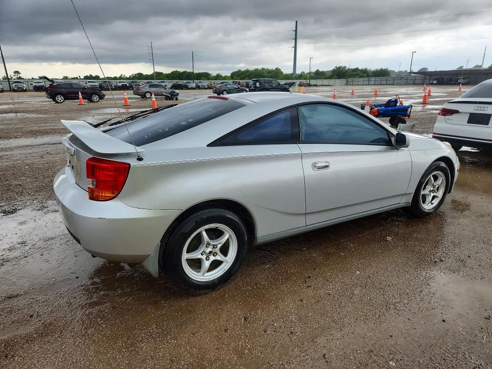 2002 Toyota Celica VIN JTDDR32TX20112422 COPART salvage auction — FRONT END, TX - CERTIFICATE OF TITLE, sold $200 on 2026-07-15 (photo 3)