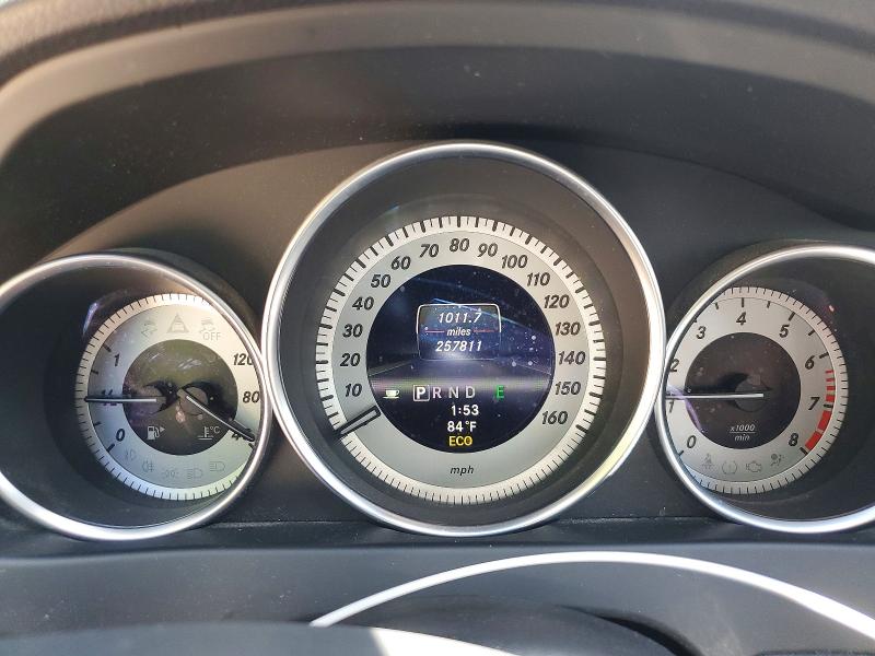 2013 Mercedes-benz C-klasse VIN WDDGF8AB1DA759595 COPART salvage auction — FRONT END, Oh - Certificate Of Title, sold $600 on 2026-07-08 (photo 9)