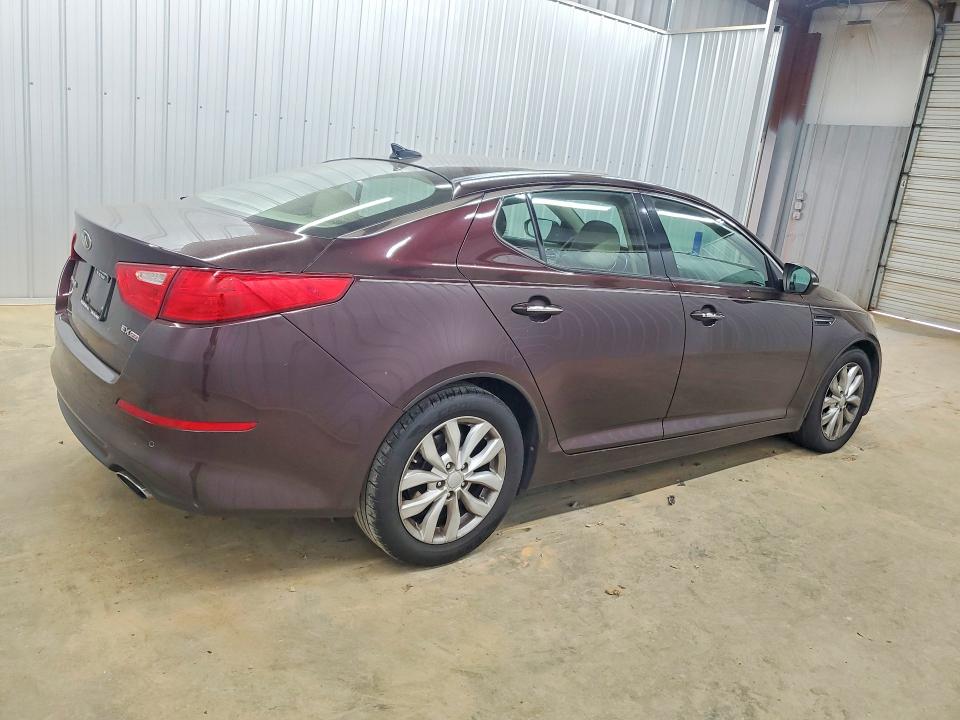 2014 Kia Optima VIN 5XXGN4A76EG336308 COPART salvage auction — NORMAL WEAR, NC - DEALER ONLY CLEAN TITLE, sold $2,750 on 2026-07-14 (photo 3)