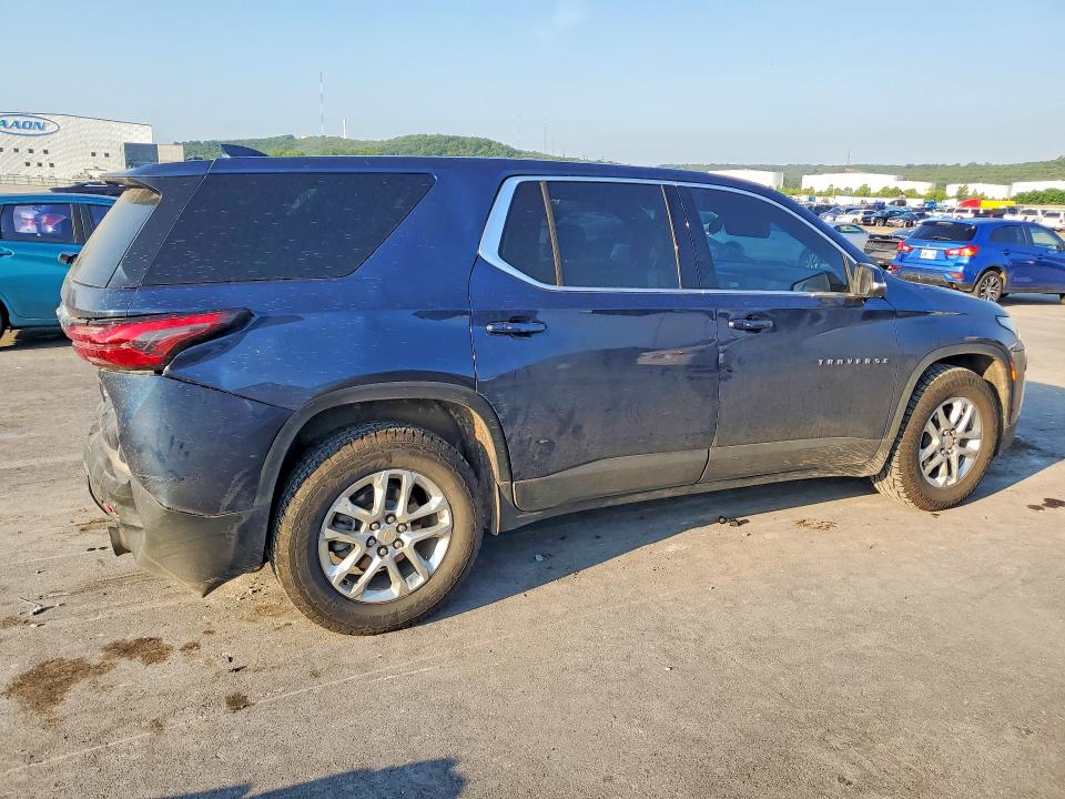 2023 Chevrolet Traverse VIN 1GNERFKW4PJ253138 COPART salvage auction — REAR END, Ok - Cert Of Title-Salvage, sold $8,100 on 2026-07-22 (photo 3)