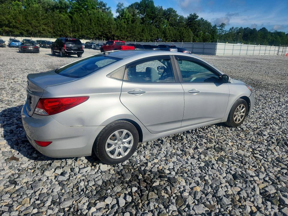 2014 Hyundai VIN KMHCT4AE4EU736943 COPART salvage auction — REAR END, Ga - Cert Of Title-Salvage, sold $375 on 2026-07-28 (photo 3)