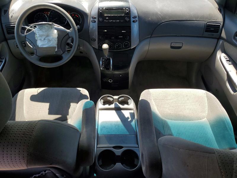 2010 Toyota Sienna VIN 5TDKK4CC9AS305429 COPART salvage auction — FRONT END, Ny - Mv-907A Salvage Certificate, sold $225 on 2026-07-13 (photo 8)