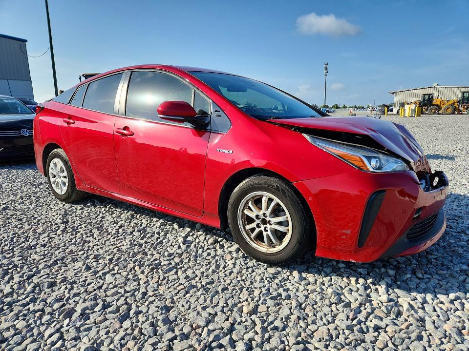 2019 Toyota Prius VIN JTDKARFU0K3089879 COPART salvage auction — FRONT END, Fl - Cert Of Title Slvg Rebuildable, sold $3,650 on 2026-07-13 (photo 4)