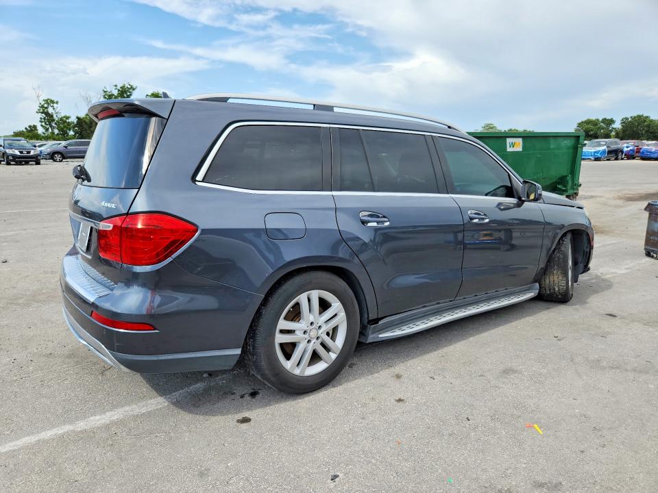 2014 Mercedes-benz Gl-klasse VIN 4JGDF7CE8EA312743 COPART salvage auction — FRONT END, Tx - Certificate Of Title, sold $3,750 on 2026-08-27 (photo 3)