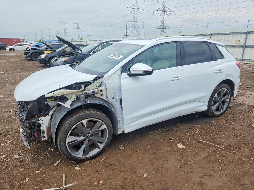 2022 Audi Q4 e-tron VIN WA1H2BFZ5NP030408 — COPART salvage auction photo