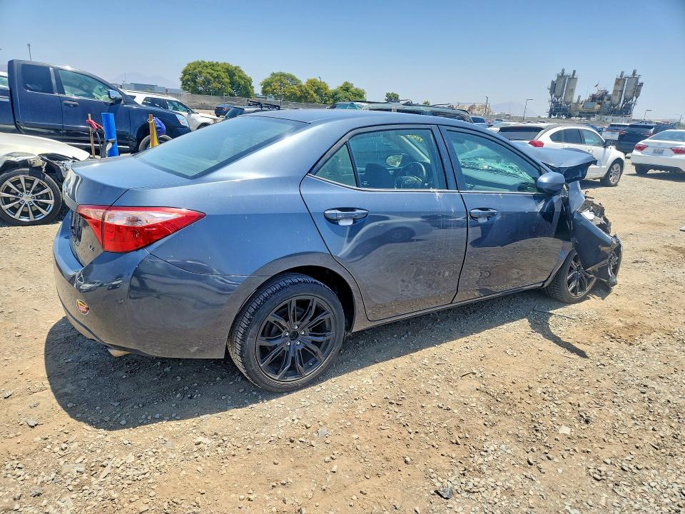 2017 Toyota VIN 5YFBURHE2HP715509 COPART salvage auction — FRONT END, CA - SALVAGE CERTIFICATE, sold $2,700 on 2026-07-24 (photo 3)