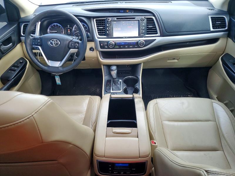 2015 Toyota Highlander VIN 5TDKKRFH2FS100854 COPART salvage auction — MINOR DENT/SCRATCHES, Fl - Certificate Of Title (P), sold $6,300 on 2026-07-27 (photo 8)
