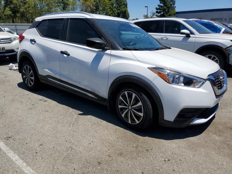 2019 Nissan Kicks VIN 3N1CP5CU1KL514176 COPART salvage auction — FRONT END, Ca - Salvage Certificate, sold $1,950 on 2026-07-02 (photo 4)