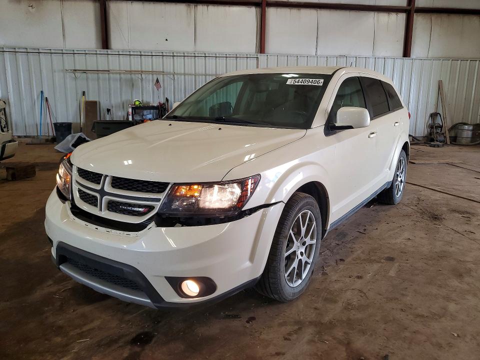 2018 Dodge Journey VIN 3C4PDDEG8JT353431 COPART salvage auction — FRONT END, Salvage Title, sold $200 on 2026-07-31 (photo 1)